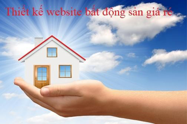 Kinh doanh hiệu quả với việc thiết kế web bất động sản giá rẻ